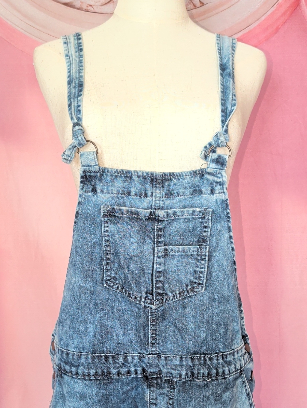 Distressed Overalls - Picture 3 of 8